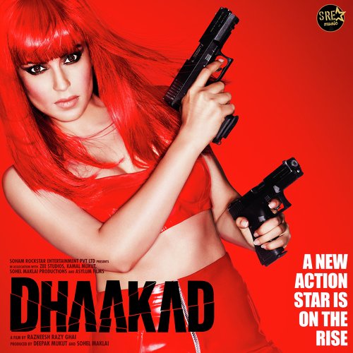 Dhaakad Title Song Poster