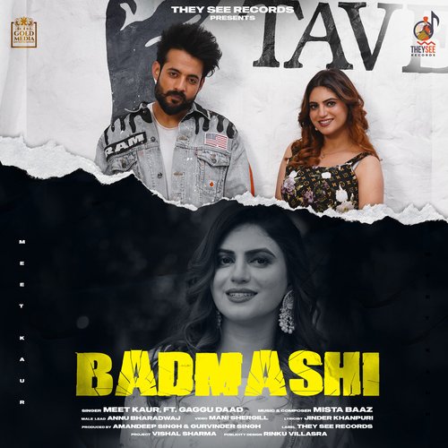 Badmashi - Meet Kaur Poster