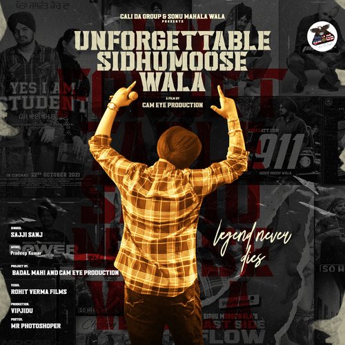 Unforgettable Sidhumoose Wala Poster